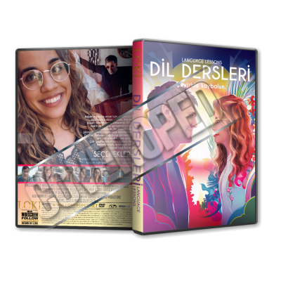 Dil Dersleri - Language Lessons 2021 Türkçe Dvd Cover Tasarımı